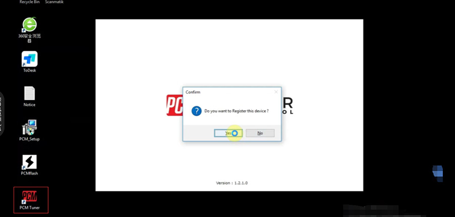 PCMTUNER account registration