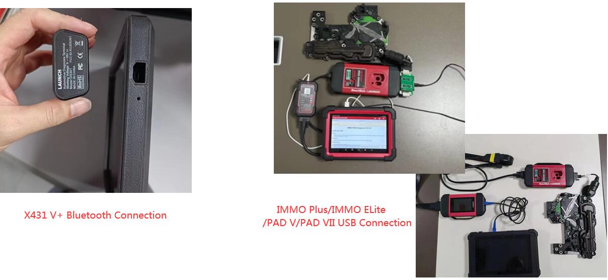 X431 Immo Plus Usb Connection