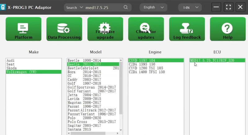 how-to-clone-vw-med17.5.25-by-x431-ecu-ecu-programmer-2
